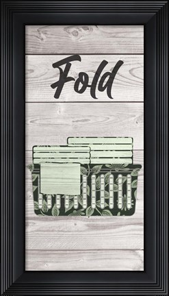 Framed Fold Print