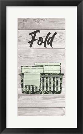 Framed Fold Print