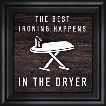 Framed Best Iron Print