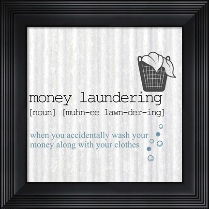 Framed Washing Machine 3 Print