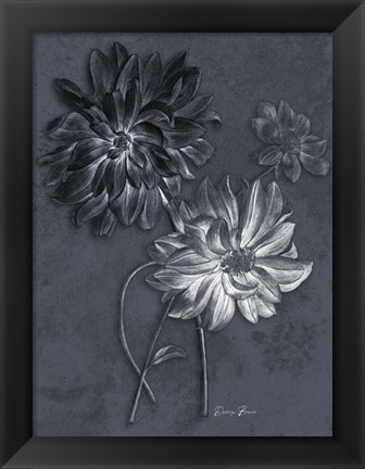 Framed Tranquil Botanical 1 Print