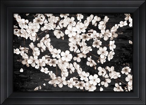 Framed Magnolia Branches Print
