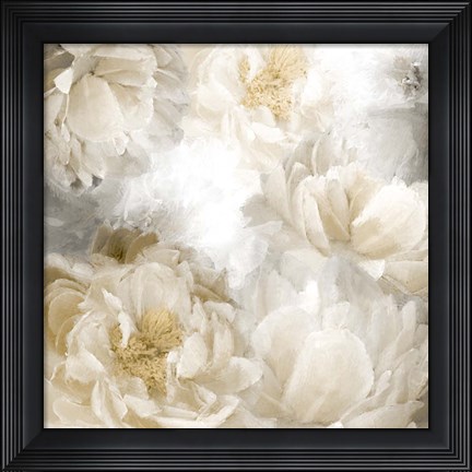 Framed Peony Abstract Print