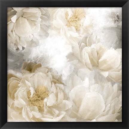 Framed Peony Abstract Print