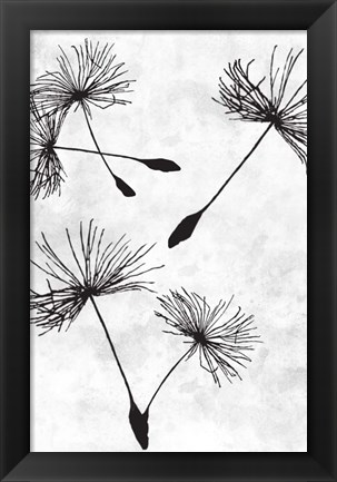 Framed Dandelion Flight 2 Print