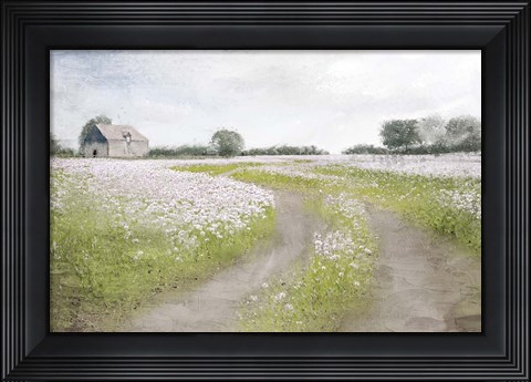 Framed Country Roads Print