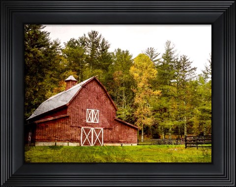 Framed Quiet Barn Print