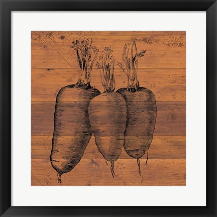 Framed Harvest Produce 1 Print
