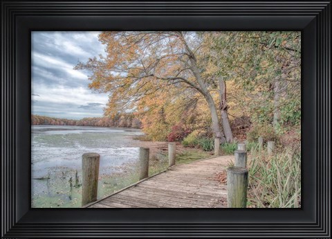 Framed Blydenburg Park Print
