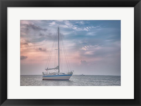 Framed Blue Point Sunrise Print