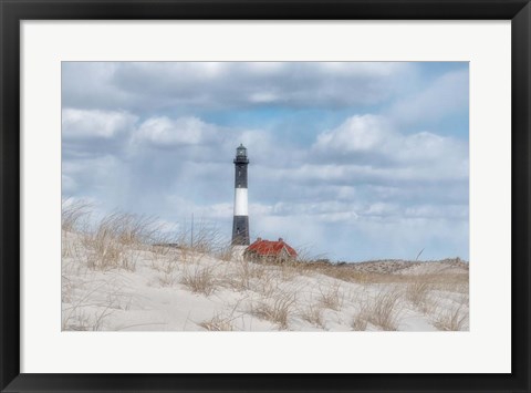 Framed Fire Island Lighthouse Print