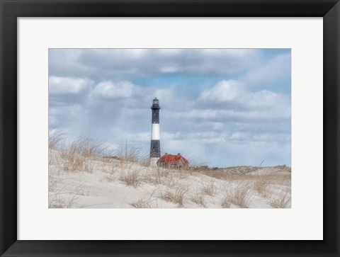 Framed Fire Island Lighthouse Print