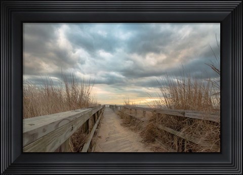 Framed East Islip Sunset Print