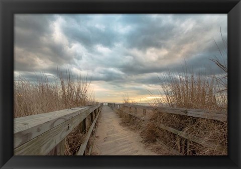 Framed East Islip Sunset Print