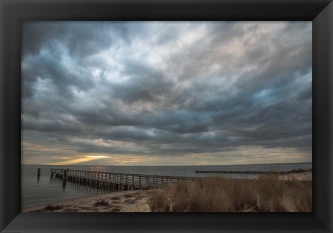 Framed East Islip Sunset 2 Print