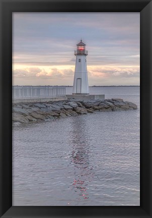 Framed Patchogue Sunrise Print