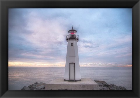 Framed Patchogue Sunrise 2 Print