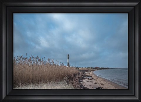 Framed Fire Island Lighthouse Print