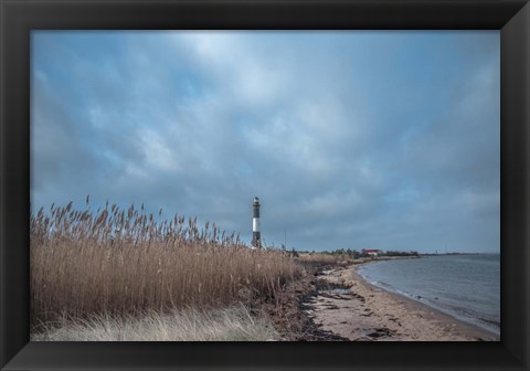 Framed Fire Island Lighthouse Print