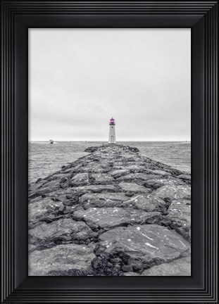 Framed Patchogue Lighthouse Print