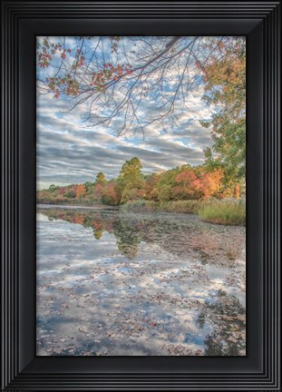 Framed Bayport Fall Print