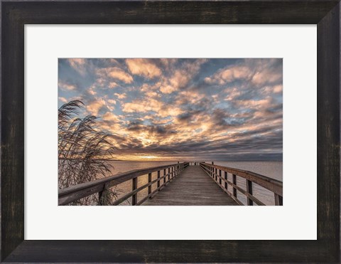 Framed East Islip Sunrise Print