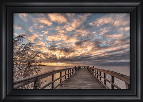 Framed East Islip Sunrise Print