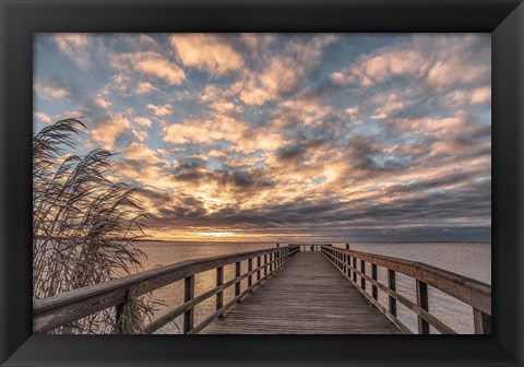 Framed East Islip Sunrise Print