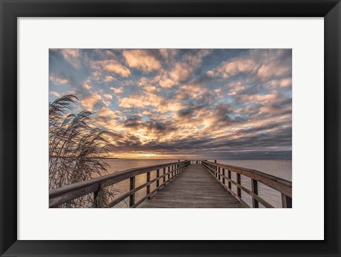 Framed East Islip Sunrise Print