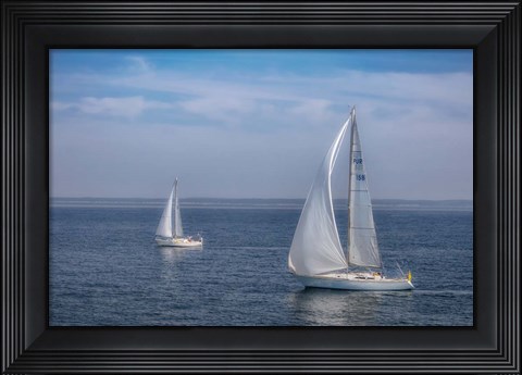 Framed Sail Boats Print