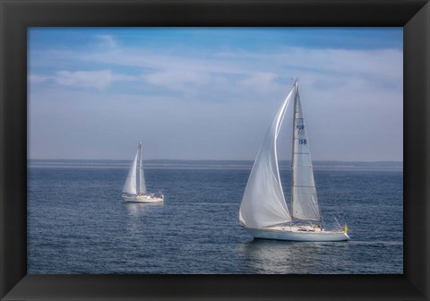 Framed Sail Boats Print