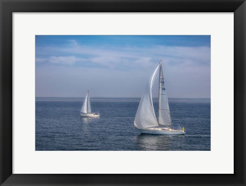 Framed Sail Boats Print