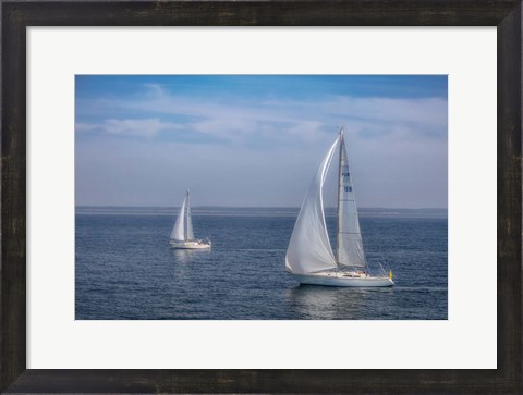 Framed Sail Boats Print