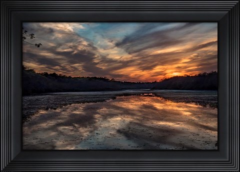 Framed Priority Of Reflection Print