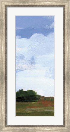 Framed Catcalling Clouds Panel II Print