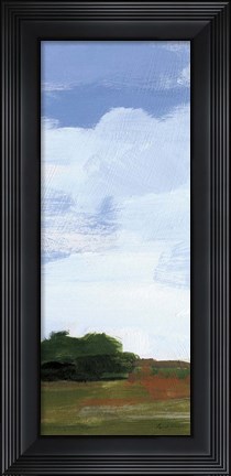Framed Catcalling Clouds Panel II Print