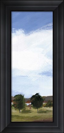 Framed Catcalling Clouds Panel I Print