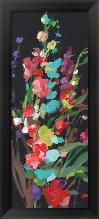 Framed Brightness Flowering Panel II Print