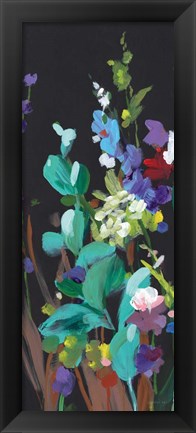 Framed Brightness Flowering Panel I Print