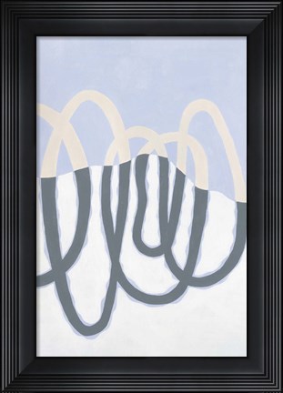 Framed Loops II v2 Print