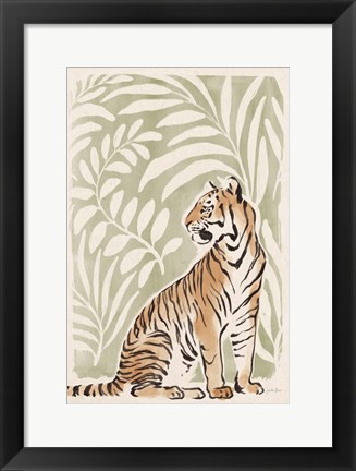 Framed Jungle Cats II v2 Print