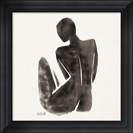 Framed Neutral Nudes II Sq Print