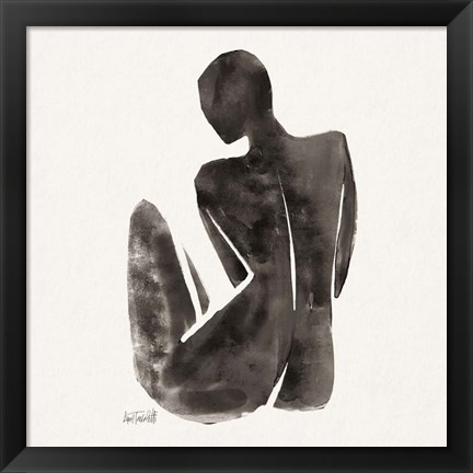 Framed Neutral Nudes II Sq Print