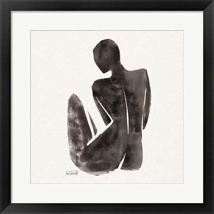 Framed Neutral Nudes II Sq Print