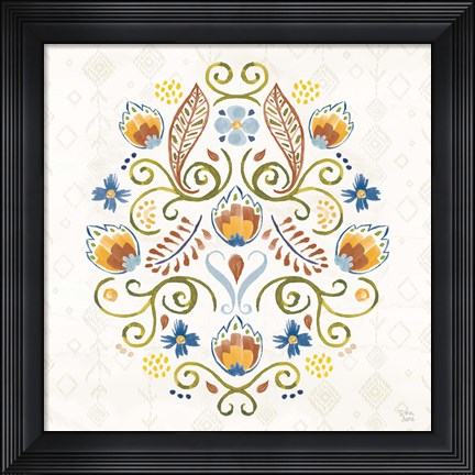 Framed Sweet and Spicy XV Colorful Print