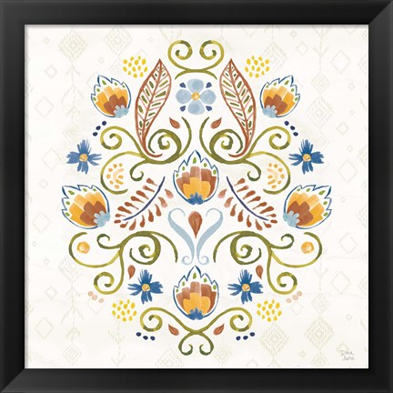 Framed Sweet and Spicy XV Colorful Print