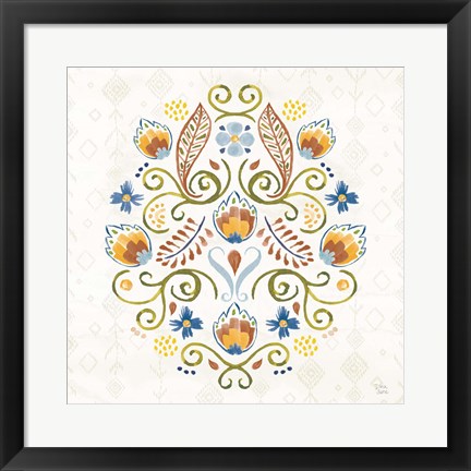 Framed Sweet and Spicy XV Colorful Print