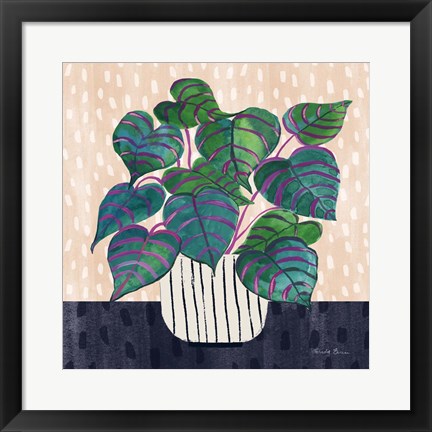 Framed Potted Jewels I Abstract Print