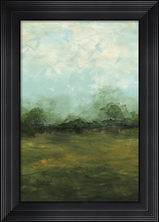 Framed Meadows Edge Dark Crop Print