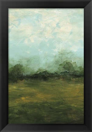 Framed Meadows Edge Dark Crop Print